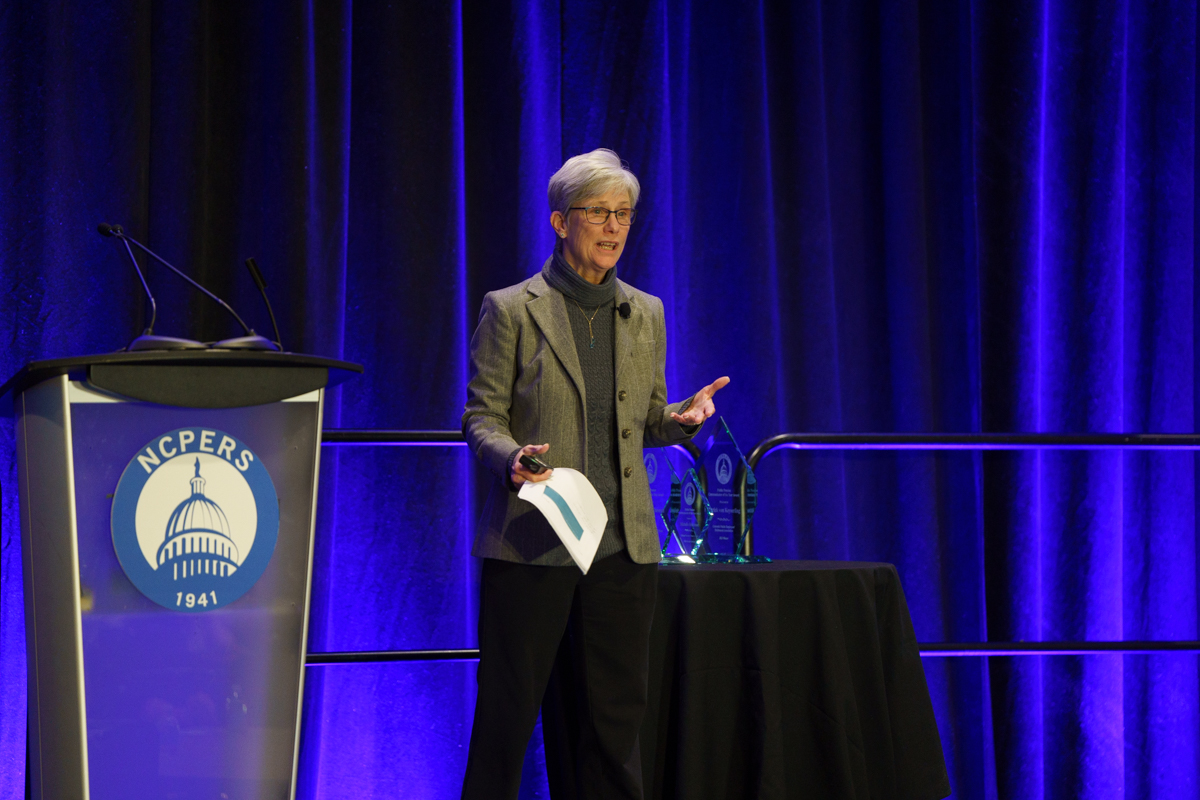 Laurie Mitchell, senior business consultant with Tegrit, discussed how a new pension administration system (PAS) creates opportunities for improved member communications and shared tips for making the transition a success.